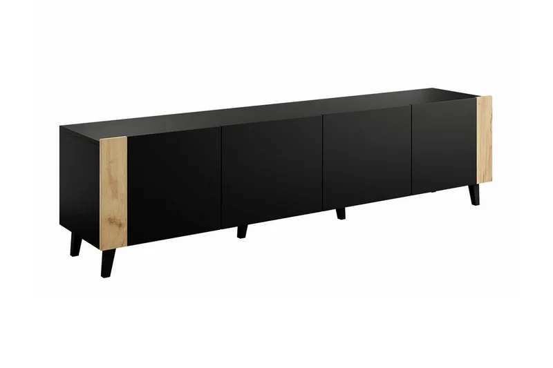 Strontian Tv-skåp 201 cm Scandinavian Choice Black, undefined