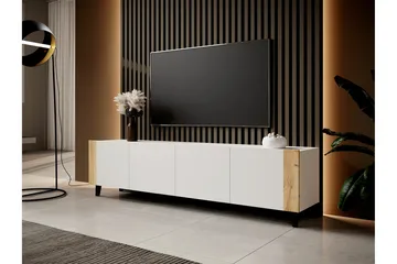 Strontian Tv-skåp 201 cm Scandinavian Choice White - Huonekalut - TV- & Mediakalusteet - Tv taso & Mediataso