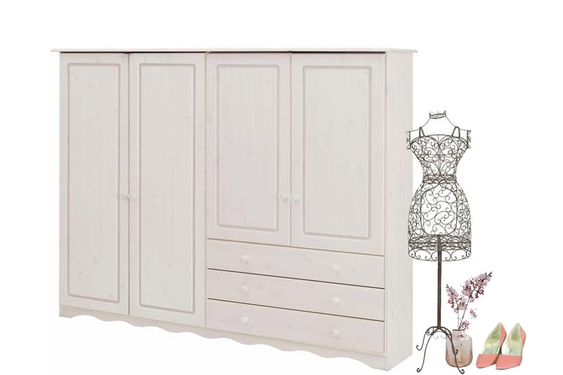 TV-Kaappi Adea 185 cm - Valkoinen - Huonekalut - TV- & Mediakalusteet - TV-kaappi