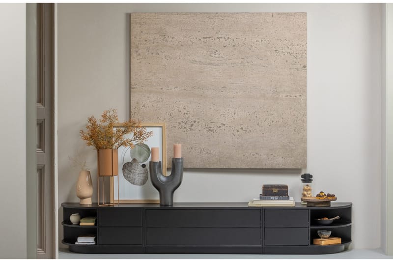 TV-kaappi Cykko 100 cm - Musta - Huonekalut - TV- & Mediakalusteet - TV-kaappi