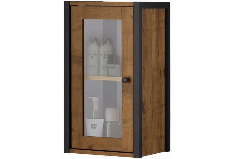 TV-kaappi Henika 33 cm - Ruskea/Musta - Huonekalut - TV- & Mediakalusteet - TV-kaappi