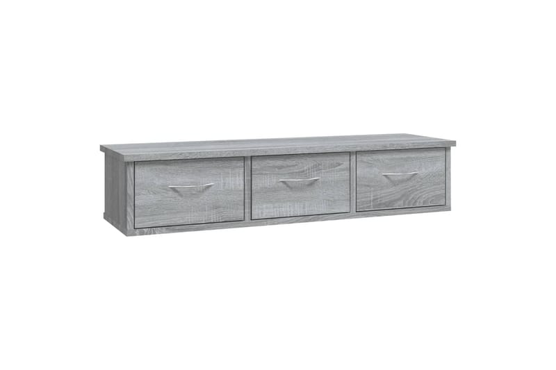 TV-seinäkaappi harmaa Sonoma 88x26x18,5 cm tekninen puu - Harmaa - Huonekalut - TV- & Mediakalusteet - TV-kaappi