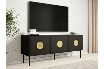 TV-taso Juniskär 151 cm - Musta - Huonekalut - TV- & Mediakalusteet - Tv taso & Mediataso