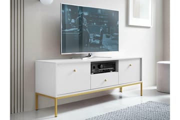 TV-taso Klinkerville 154 cm - Valkoinen - Huonekalut - TV- & Mediakalusteet - Tv taso & Mediataso