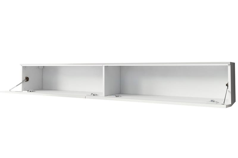 Tv-taso Lourmais 180 cm - Valkoinen/Harmaa - Huonekalut - TV- & Mediakalusteet - TV-kaappi