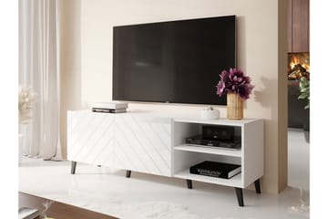 TV-taso Melesse 150 cm - Valkoinen - Huonekalut - TV- & Mediakalusteet - Tv taso & Mediataso