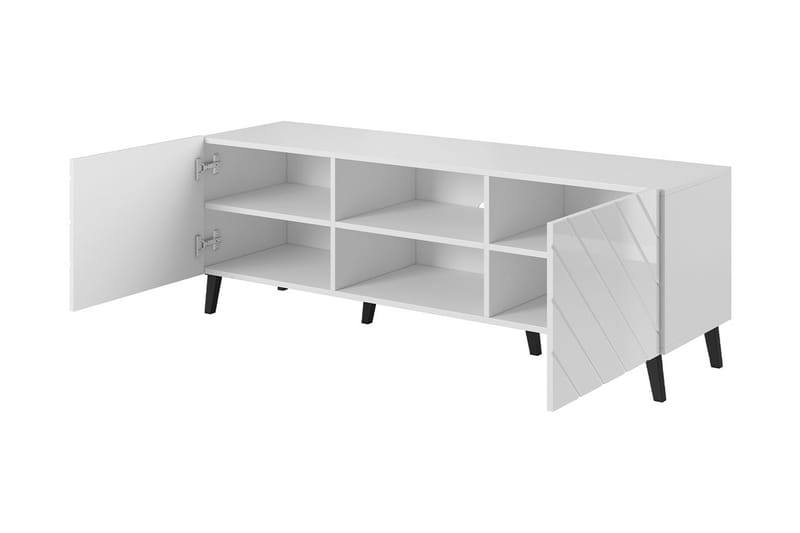 TV-taso Melesse 150 cm - Valkoinen - Huonekalut - TV- & Mediakalusteet - TV-kaappi