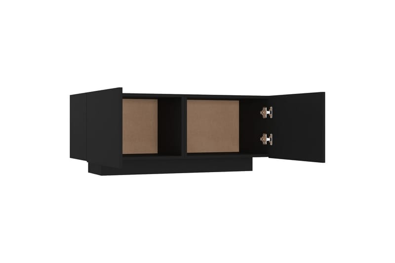 TV-taso musta 100x35x40 cm lastulevy - Huonekalut - TV- & Mediakalusteet - TV-kaappi