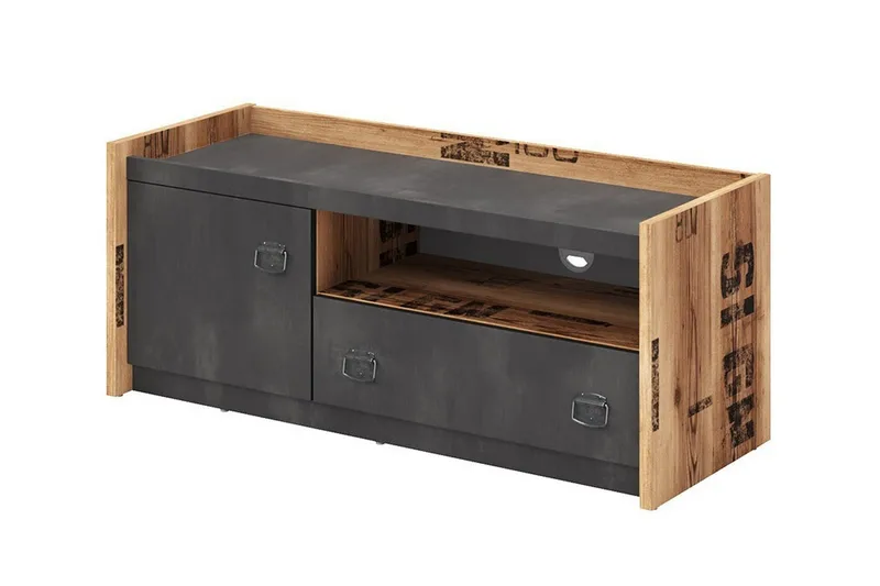 TV-taso Rathmore 110 cm, Harmaa