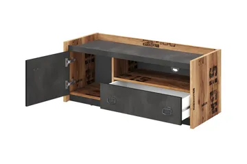TV-taso Rathmore 110 cm - Harmaa - Huonekalut - TV- & Mediakalusteet - Tv taso & Mediataso
