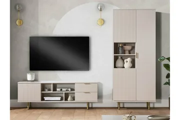 TV-taso Staffin 150 cm - Cashmere - Huonekalut - TV- & Mediakalusteet - Tv taso & Mediataso