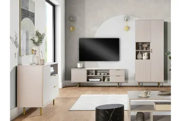 TV-taso Staffin 150 cm - Cashmere - Huonekalut - TV- & Mediakalusteet - Tv taso & Mediataso