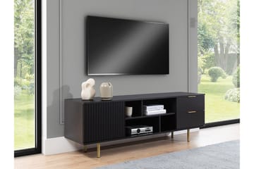 TV-taso Staffin 150 cm - Musta - Huonekalut - TV- & Mediakalusteet - Tv taso & Mediataso