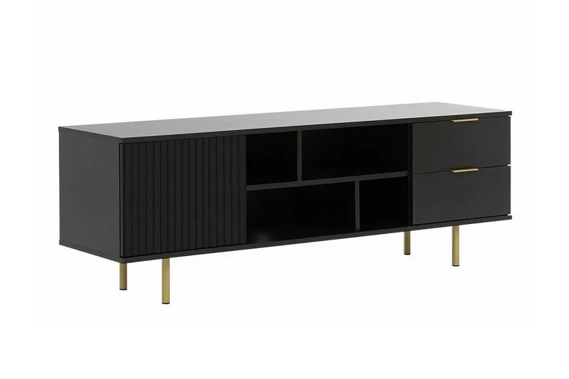 TV-taso Staffin 150 cm, Musta