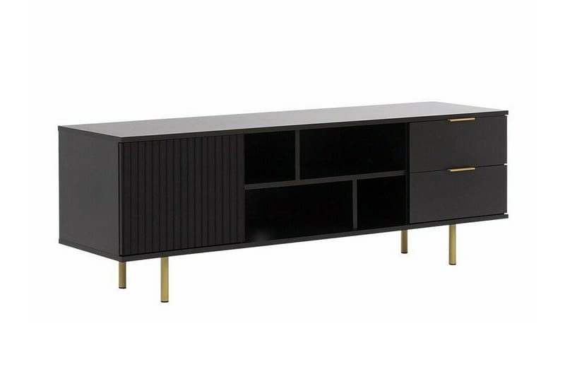 TV-taso Staffin 150 cm, Musta