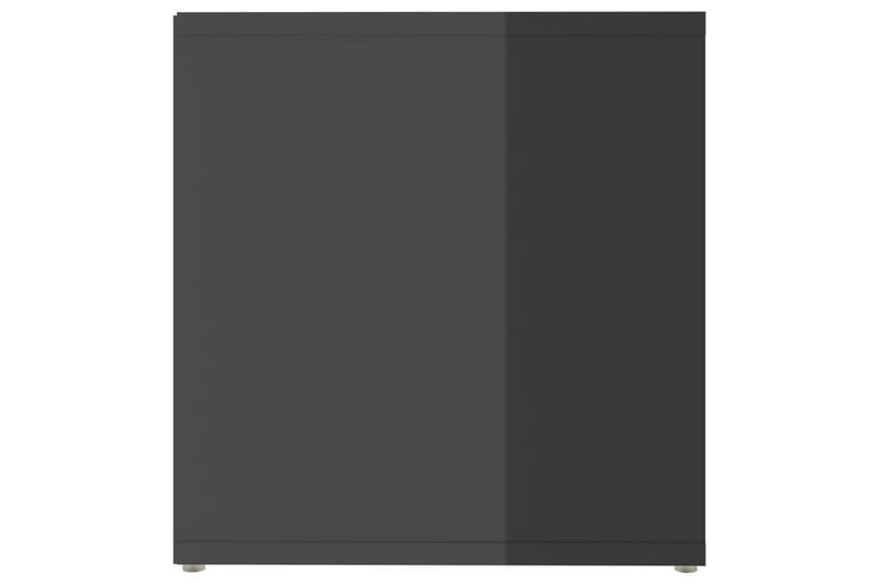 TV-tasot 2 kpl korkeakiilto harmaa 72x35x36,5 cm lastulevy - Harmaa - Huonekalut - TV- & Mediakalusteet - TV-kaappi