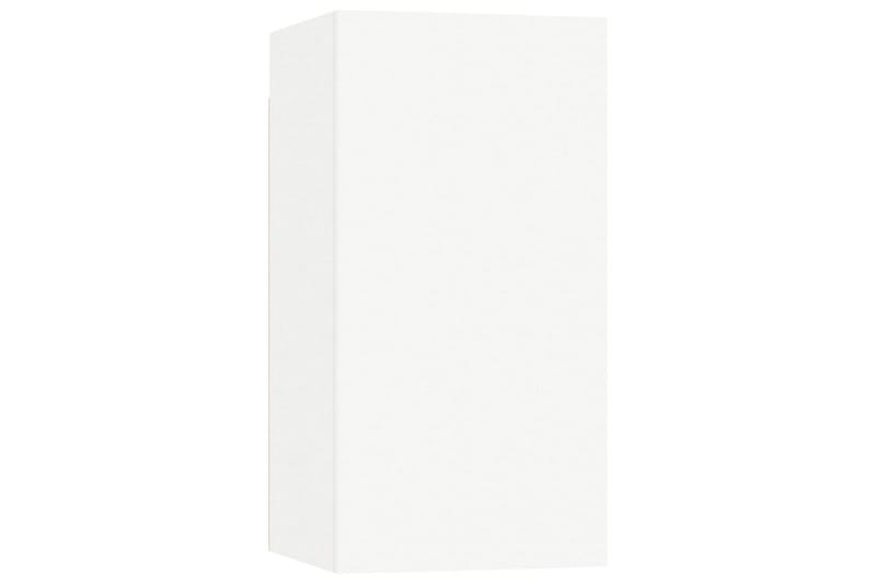 TV-tasot 4 kpl valkoinen 30,5x30x60 cm lastulevy - Huonekalut - TV- & Mediakalusteet - TV-kaappi
