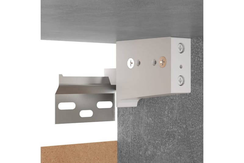 TV-tasot 7 kpl betoninharmaa 30,5x30x60 cm lastulevy - Huonekalut - TV- & Mediakalusteet - TV-kaappi