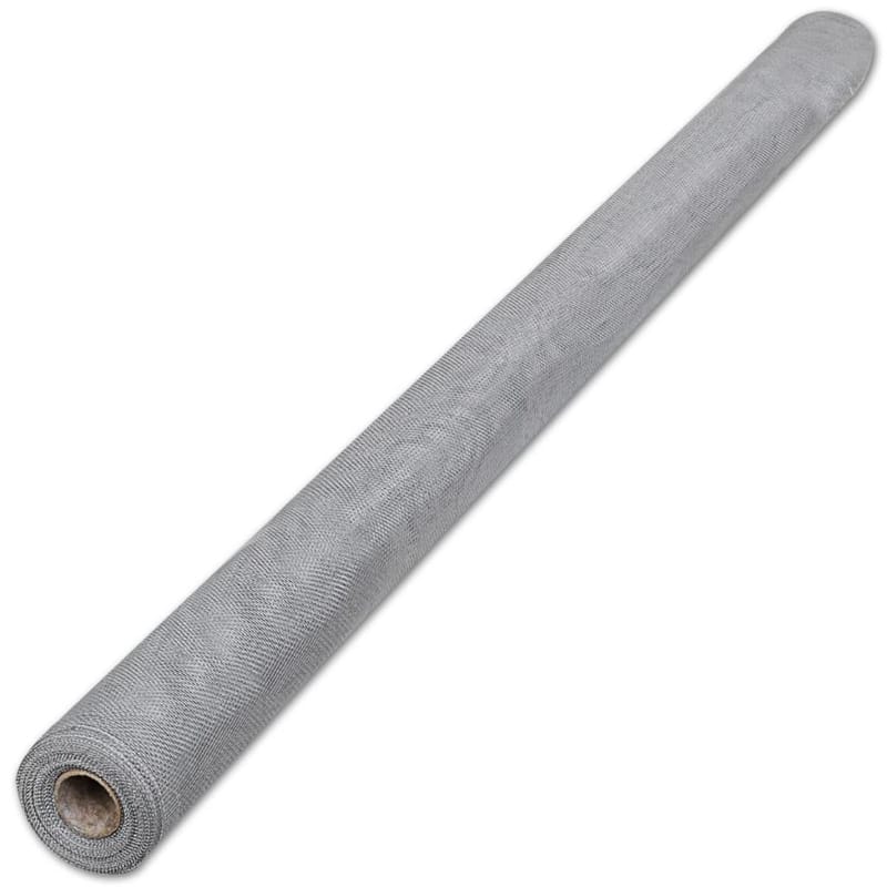 Verkkosuoja alumiini 100x1000 cm hopea - Hopea - Huonekalut - TV- & Mediakalusteet - TV-kaappi