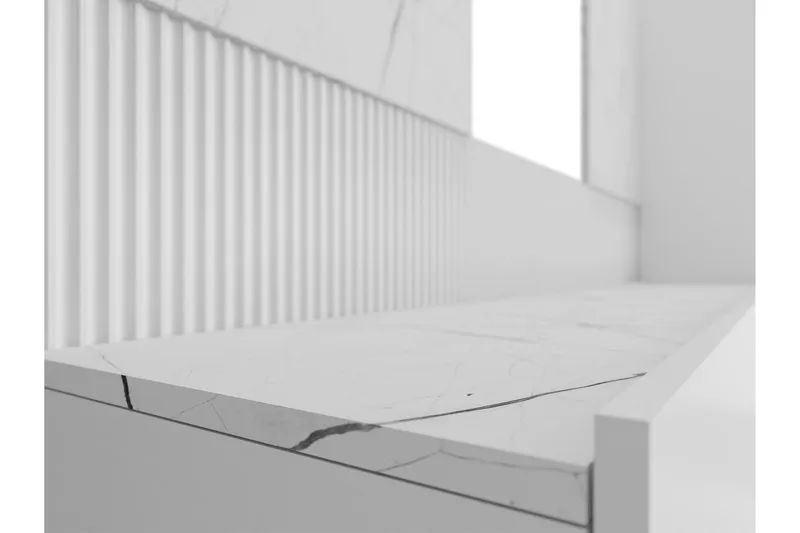 Tv-kaappi Bernice 38x150 cm - Musta - Huonekalut - TV- & Mediakalusteet - TV-kalustepaketti