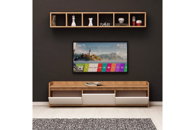 Eteissäilytin Naidaj - Huonekalut - TV- & Mediakalusteet - TV-kalustepaketti