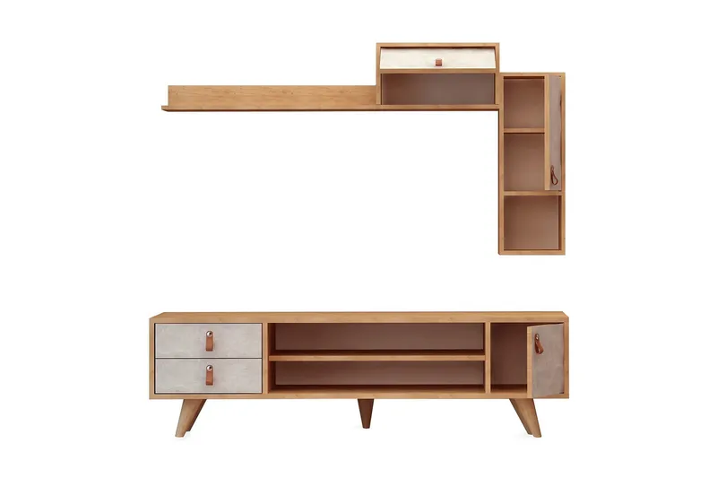 Mediasäilytys Naidaj - Huonekalut - TV- & Mediakalusteet - TV-kalustepaketti