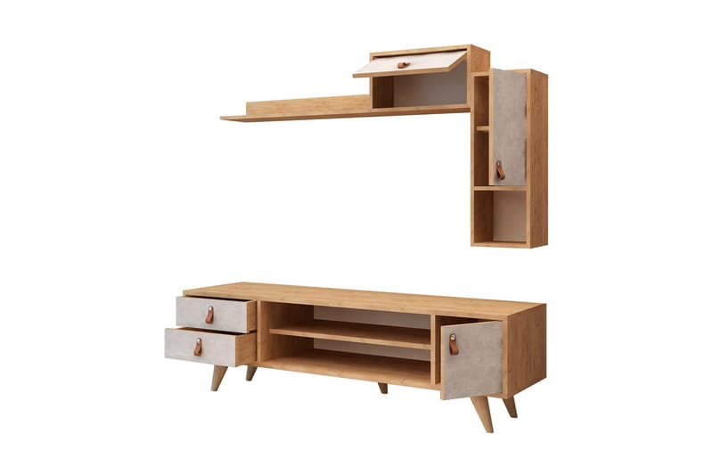 Mediasäilytys Naidaj - Huonekalut - TV- & Mediakalusteet - TV-kalustepaketti