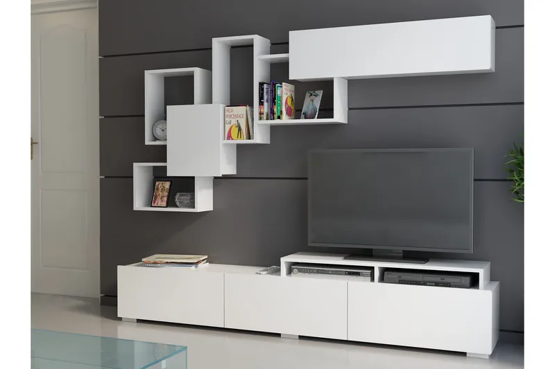 Mediasäilytys Pangler - Huonekalut - TV- & Mediakalusteet - TV-kalustepaketti