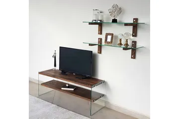TV-Kalustepaketti Balais 45 cm - Pähkinä - Huonekalut - TV- & Mediakalusteet - TV-kalustepaketti