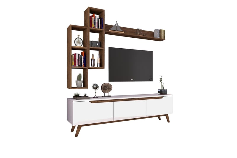 TV-kalustepaketti Horveryd 180 cm - Beige - Huonekalut - TV- & Mediakalusteet - TV-kalustepaketti