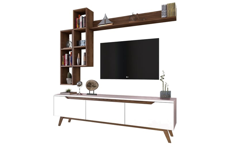 TV-kalustepaketti Horveryd 180 cm - Beige - Huonekalut - TV- & Mediakalusteet - TV-kalustepaketti