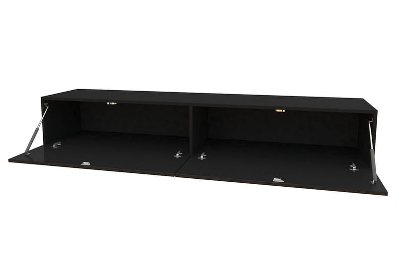 TV-kalustepaketti Vigo 260x40x180 cm - Musta/Harmaa/Valkoinen - Huonekalut - TV- & Mediakalusteet - TV-kalustepaketti