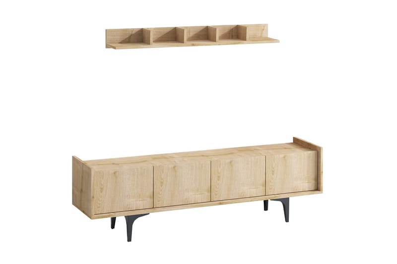 TV-kalustesetti Urgby 150x57 cm - Sininen - Huonekalut - TV- & Mediakalusteet - TV-kalustepaketti