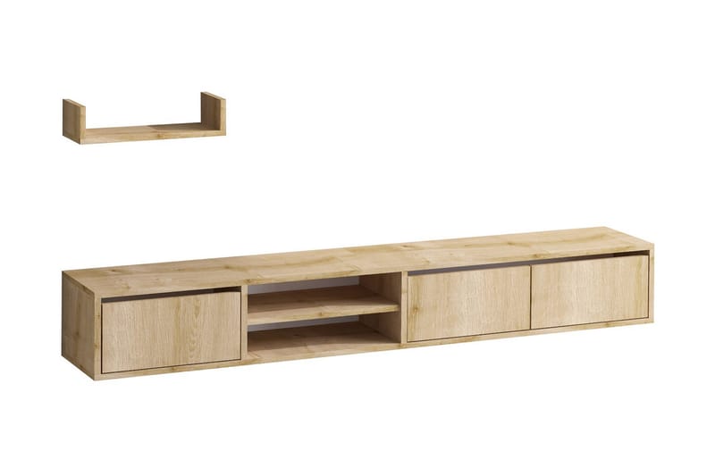 TV-kalustesetti Urgby 180x25 cm - Sininen - Huonekalut - TV- & Mediakalusteet - TV-kalustepaketti