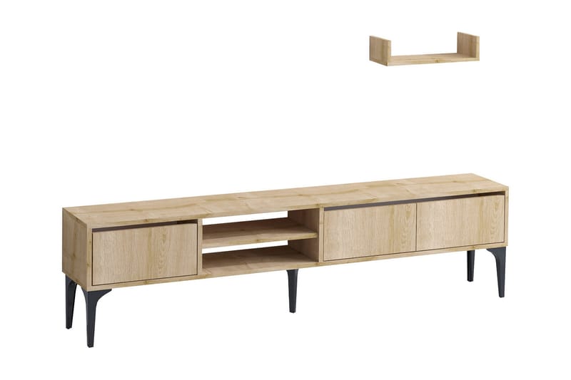 TV-kalustesetti Urgby 180x50 cm - Sininen - Huonekalut - TV- & Mediakalusteet - TV-kalustepaketti