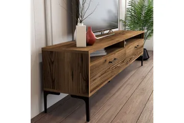 TV-kalustesetti Zakkum 180x47 cm - Ruskea - Huonekalut - TV- & Mediakalusteet - TV-kalustepaketti