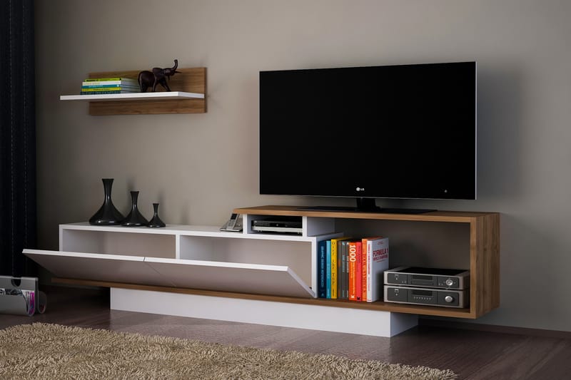 TV-taso Acherry - Huonekalut - TV- & Mediakalusteet - TV-kalustepaketti