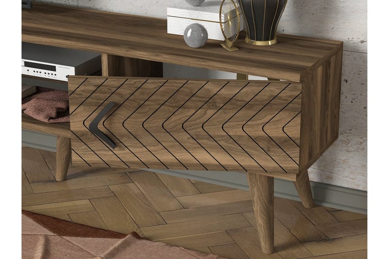 TV-taso Jospeh seinähyllyllä - Huonekalut - TV- & Mediakalusteet - TV-kalustepaketti