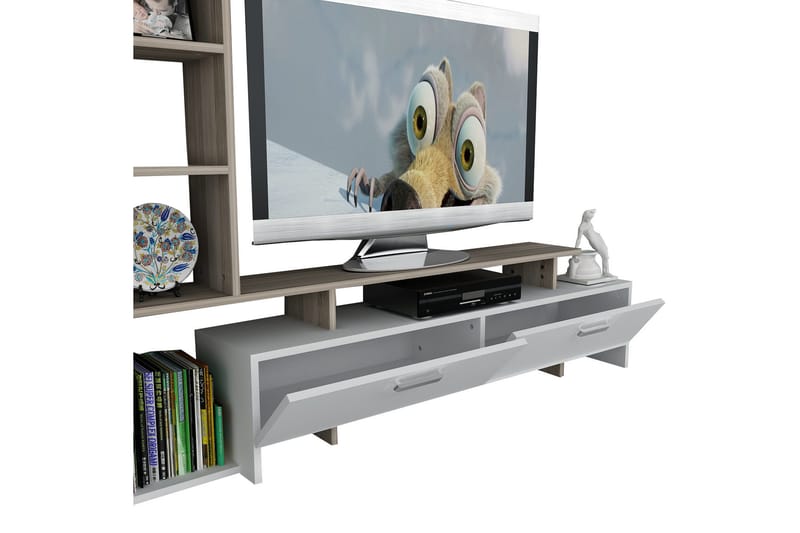 TV-taso Shenita - Huonekalut - TV- & Mediakalusteet - TV-kalustepaketti