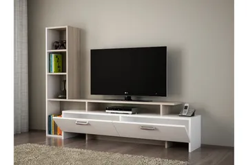 TV-taso Shenita - Huonekalut - TV- & Mediakalusteet - TV-kalustepaketti