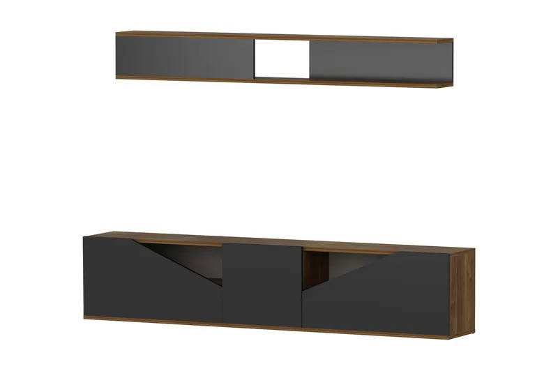 TV-taso Pangler Hyllyllä - Huonekalut - TV- & Mediakalusteet - TV-kalustepaketti