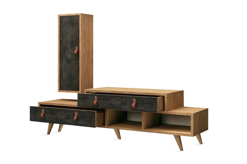 TV-taso/Kaappi Naidaj - Huonekalut - TV- & Mediakalusteet - TV-kalustepaketti