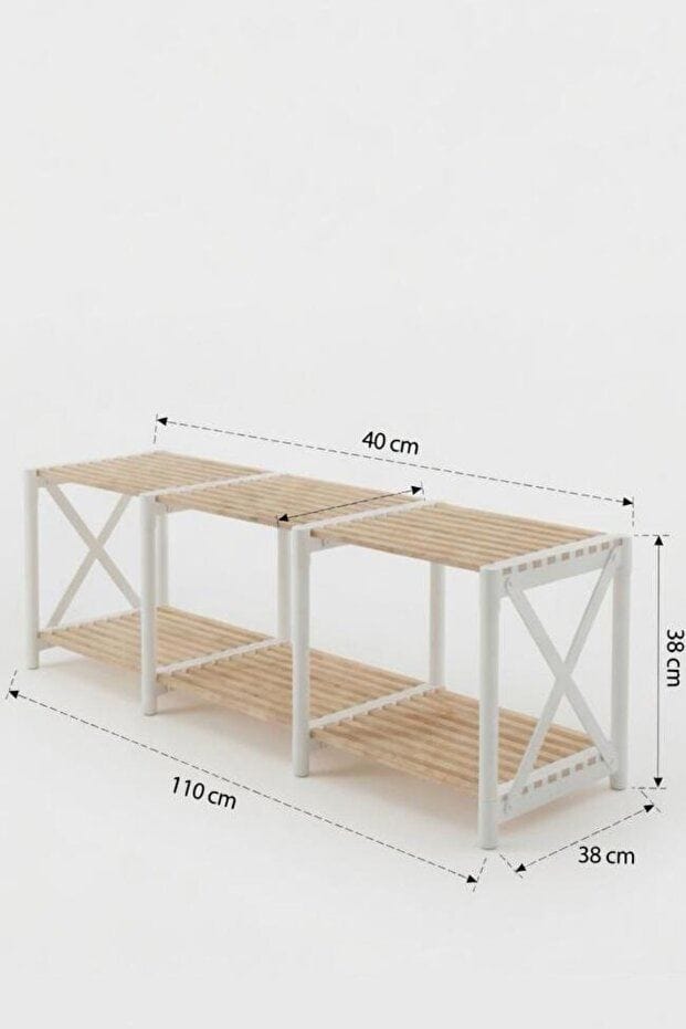 TV Stand Hanah Home Valkoinen - Huonekalut - TV- & Mediakalusteet - Tv taso & Mediataso