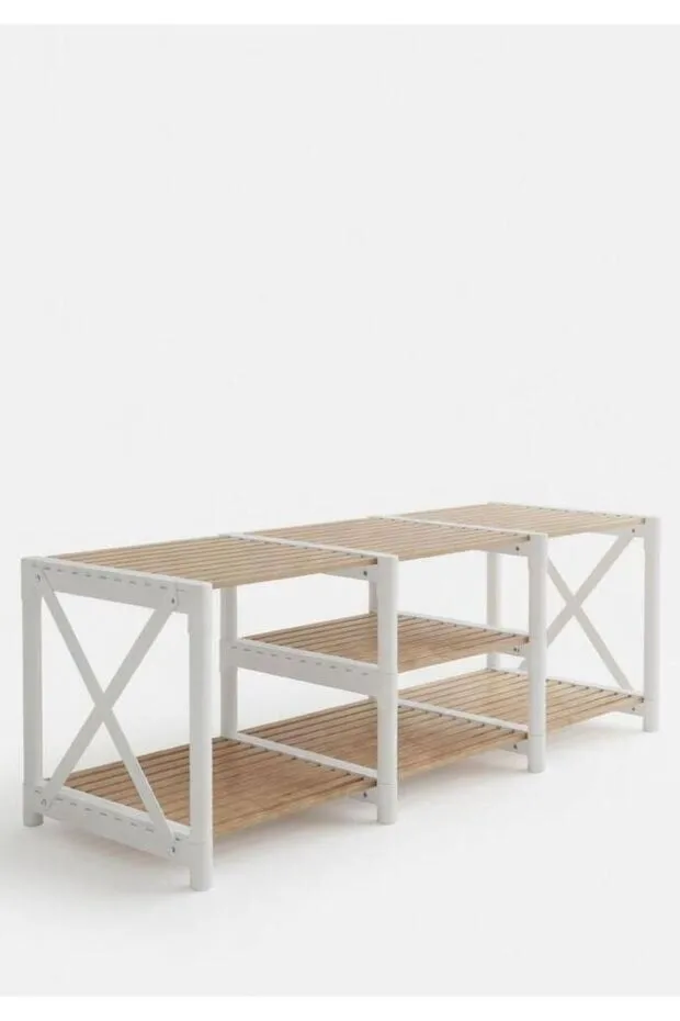 TV Stand Hanah Home Valkoinen, undefined