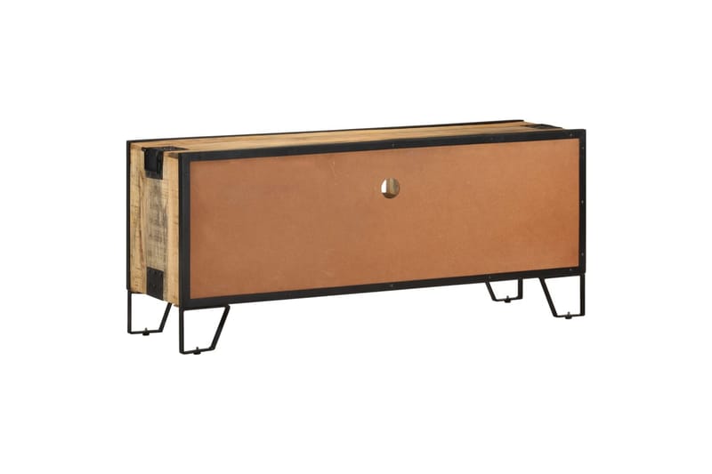 TV-taso 110x31x46 cm karkea mangopuu - Monivärinen - Huonekalut - TV- & Mediakalusteet - Tv taso & Mediataso