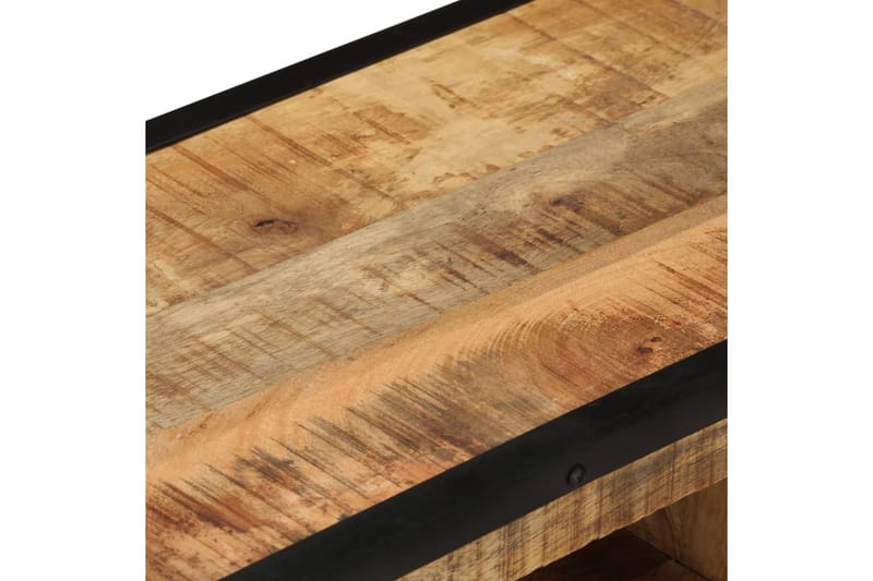 TV-taso 110x31x46 cm karkea mangopuu - Monivärinen - Huonekalut - TV- & Mediakalusteet - Tv taso & Mediataso