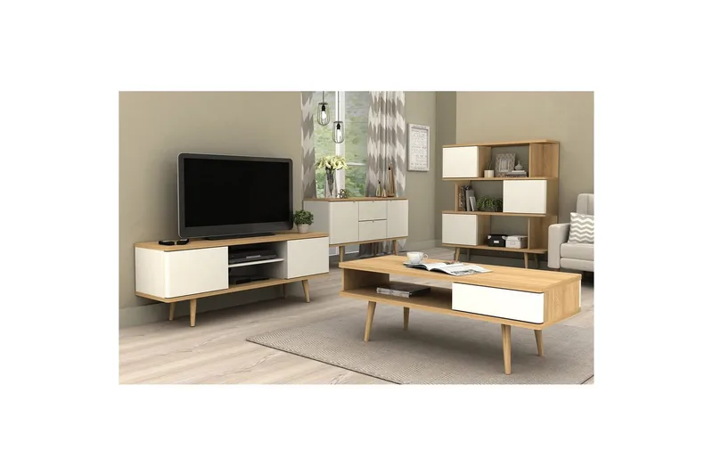 TV-taso Alandra - Huonekalut - TV- & Mediakalusteet - Tv taso & Mediataso