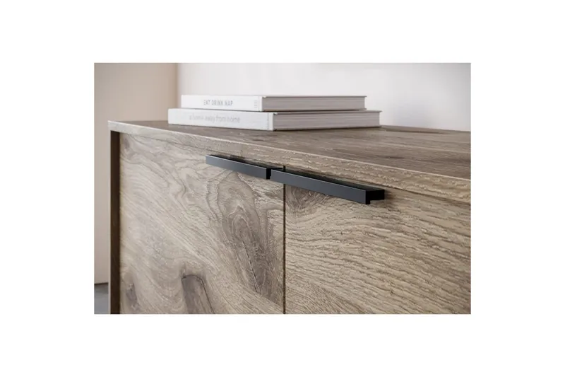 TV-taso Alberto 150x38x50 cm, Tammi - 150x38x50 cm, Tammi - Huonekalut - TV- & Mediakalusteet - Tv taso & Mediataso