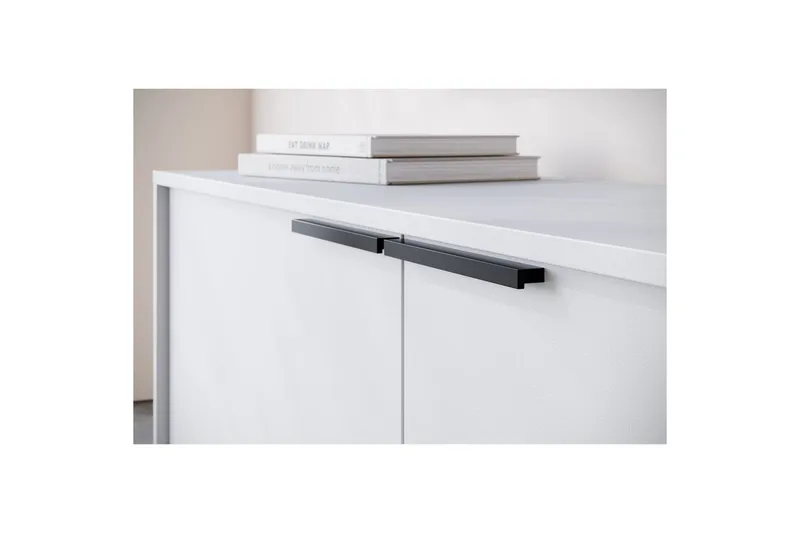 TV-taso Alberto 150x38x50 cm, Valkoinen - 150x38x50 cm, Valkoinen - Huonekalut - TV- & Mediakalusteet - Tv taso & Mediataso