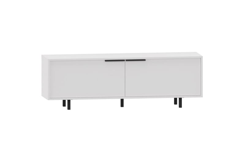 TV-taso Alberto 150x38x50 cm, Valkoinen - 150x38x50 cm, Valkoinen - Huonekalut - TV- & Mediakalusteet - Tv taso & Mediataso